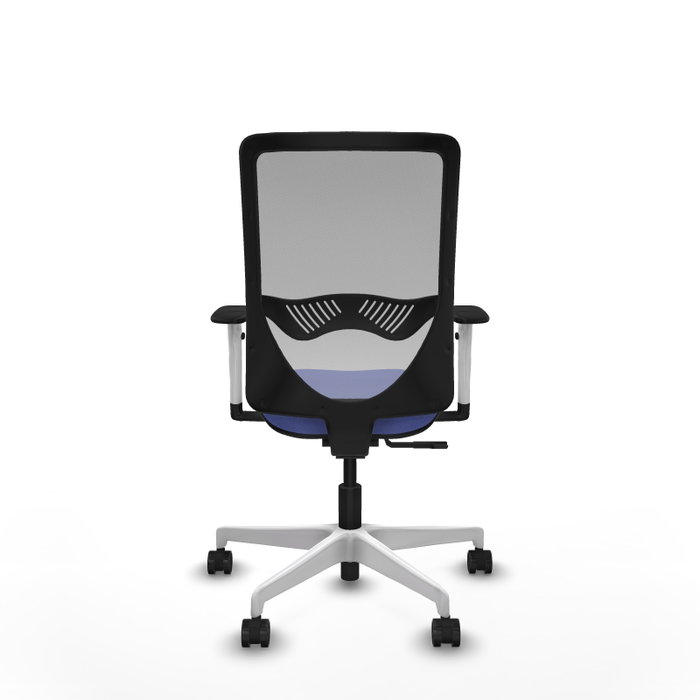 PIQUERAS Y CRESPO Silla de oficina Zulema con mecanismo Sincro Azul claro y Gris PIQUERAS Y CRESPO Silla de oficina Zulema con mecanismo Sincro Azul claro y Gris