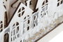 DKD Home Decor Decoración de Pared MDF LED Natural 30x15x5 cm