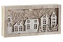 DKD Home Decor Decoración de Pared MDF LED Natural 30x15x5 cm