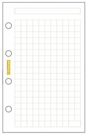 Recambio Agenda Finocam C140 Classic 601 56X89 Cuadric. 50H