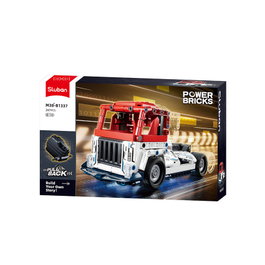 SLUBAN CAMION 7 POWER BRICKS PULL BACK 247 PIEZAS