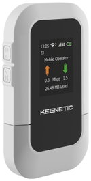 Keenetic Roamer 4G KN-5110-01-EU Gris, Negro