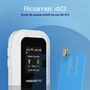 Keenetic Roamer 4G KN-5110-01-EU AX1800 Wi-Fi 6 4G+ Módem Router Gris/Negro