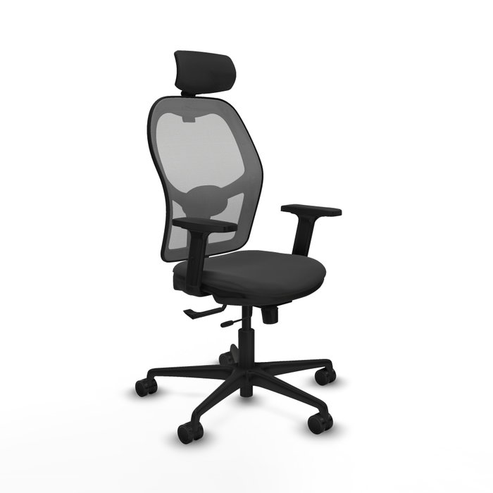 PIQUERAS Y CRESPO Silla de oficina Jorquera con mecanismo Sincro/Traslack Gris PIQUERAS Y CRESPO Silla de oficina Jorquera con mecanismo Sincro/Traslack Gris