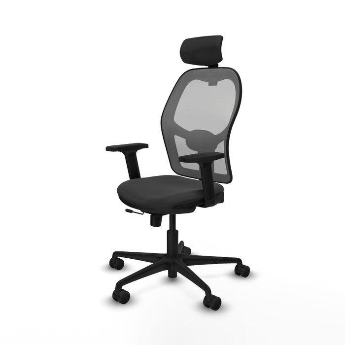 PIQUERAS Y CRESPO Silla de oficina Jorquera con mecanismo Sincro/Traslack Gris PIQUERAS Y CRESPO Silla de oficina Jorquera con mecanismo Sincro/Traslack Gris