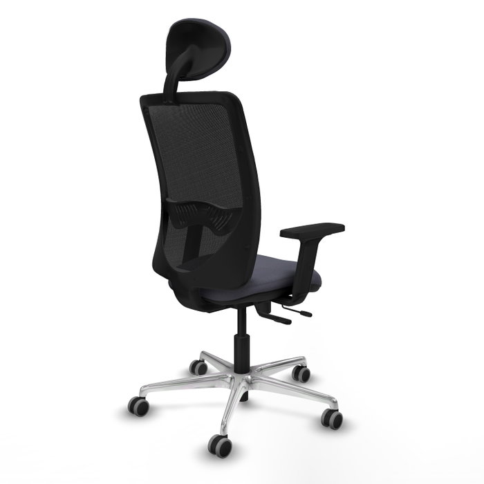 PIQUERAS Y CRESPO Silla de oficina Zulema con mecanismo Sincro/Traslack, Gris oscuro y Negro PIQUERAS Y CRESPO Silla de oficina Zulema con mecanismo Sincro/Traslack, Gris oscuro y Negro