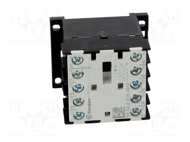FINDER Contactor 4-polar 6K 24VAC 12A