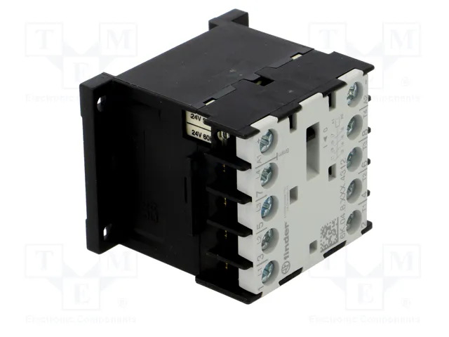 FINDER Contactor 4-polar 6K 24VAC 12A