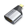 Vention Adaptador USB-C TCAH0 a HDMI 4K 60Hz, USB 2.0 Tipo-C Macho a HDMI Hembra, Resolución 3840x2160, Negro/Gris