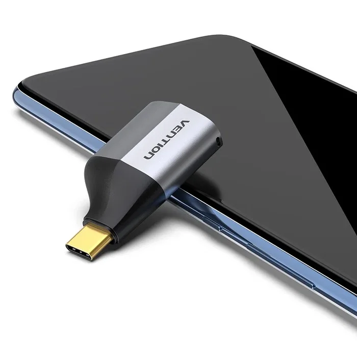 Vention TCAH0 Adaptador USB Tipo-C Macho a HDMI Hembra 4K 60Hz