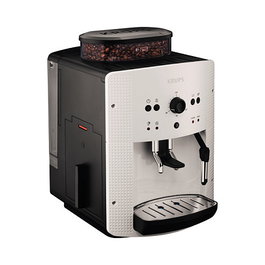 Krups EA 8105 Máquina de Café Espresso Automática, Cappuccinatore, Molinillo Integrado, 15 Bar, 1.6L, 1450W, Color Blanco