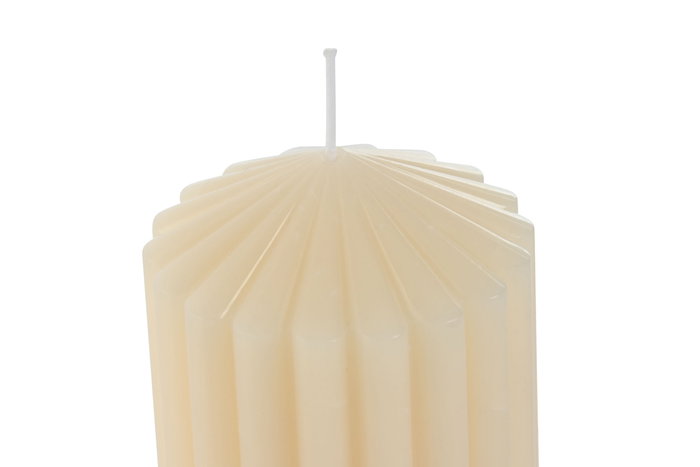 DKD Home Decor Vela Decorativa Scandi Crema de Cera, Acabado Natural, 300 gr, 55 Horas, 7x7x10 cm, Juego de 12 Unidades DKD Home Decor Vela Decorativa Scandi Crema de Cera, Acabado Natural, 300 gr, 55 Horas, 7x7x10 cm, Juego de 12 Unidades