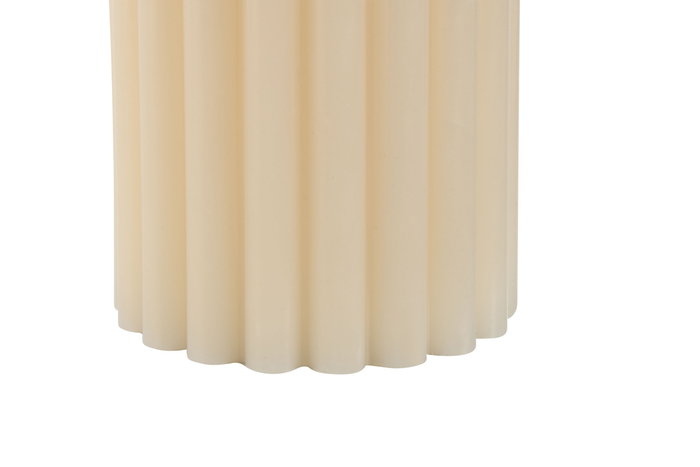 DKD Home Decor Vela Decorativa Scandi Crema de Cera, Acabado Natural, 300 gr, 55 Horas, 7x7x10 cm, Juego de 12 Unidades DKD Home Decor Vela Decorativa Scandi Crema de Cera, Acabado Natural, 300 gr, 55 Horas, 7x7x10 cm, Juego de 12 Unidades