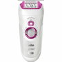 Braun Silk-épil 7 7-000 Depiladora Eléctrica Recargable Rosa y Blanco