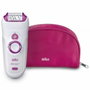 Braun Silk-épil 7 7-000 Depiladora Eléctrica Recargable Rosa y Blanco