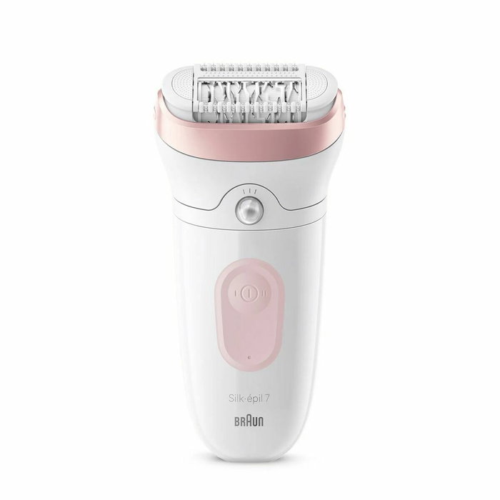 Braun Silk-épil 7 7-000 Depiladora Eléctrica Recargable Rosa y Blanco Braun Silk-épil 7 7-000 Depiladora Eléctrica Recargable Rosa y Blanco