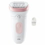 Braun Silk-épil 7 7-000 Depiladora Eléctrica Recargable Rosa y Blanco