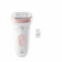 Braun Silk-épil 7 7-000 Depiladora Eléctrica Recargable Rosa y Blanco