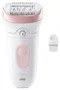 Braun Silk-épil 7 7-000 Depiladora Eléctrica Recargable Rosa y Blanco