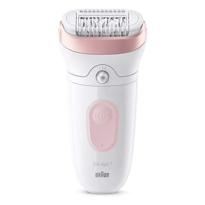 Braun Silk-épil 7 7-000 Depiladora Eléctrica Recargable Rosa y Blanco Braun Silk-épil 7 7-000 Depiladora Eléctrica Recargable Rosa y Blanco