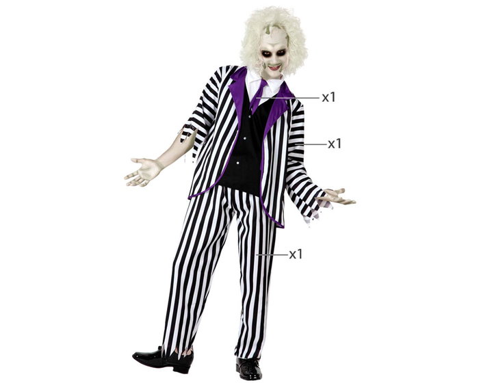 Atosa Disfraz Fantasma Hombre Adulto XL Atosa Disfraz Fantasma Hombre Adulto XL