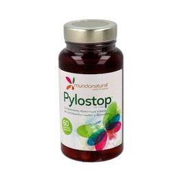 Mundonatural Pylostop 60 Cápsulas con Lactobacillus reuteri para Helicobacter pylori