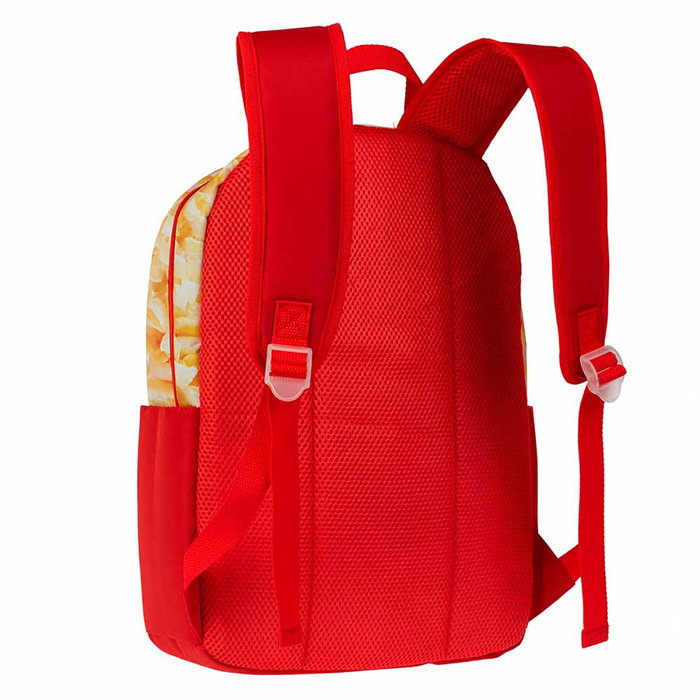 Oh My Pop Mochila Freetime Crispy Urbana Adaptable a Carro con Compartimento Principal y Bolsillo Delantero Color Rojo