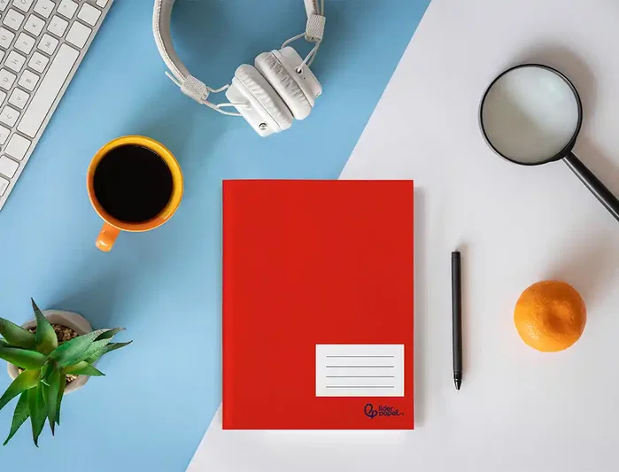 Liderpapel Smart Libreta A5+ Horizontal con Margen, 32 Hojas