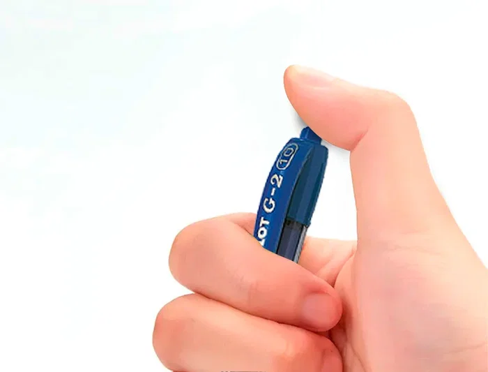Pilot Bolígrafo G-2 Azul Tinta Gel Retráctil Sujeción de Caucho en Blister