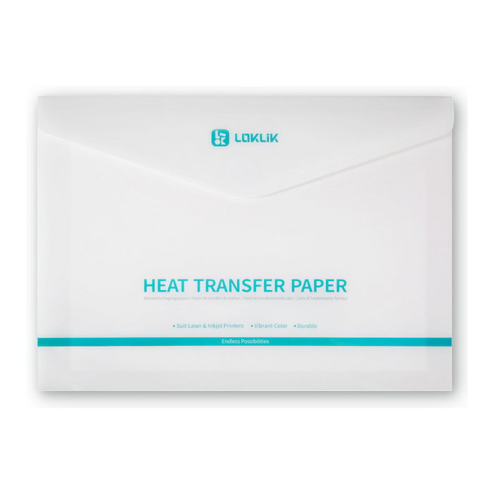 LOKLiK Europe Transferpapierbogen - Hell - 8er-Pack LOKLiK Europe Transferpapierbogen - Hell - 8er-Pack