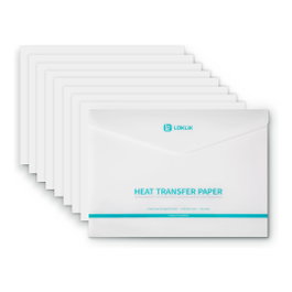 LOKLiK Europe Transferpapierbogen - Hell - 8er-Pack