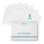 LOKLiK Europe Transferpapierbogen - Hell - 8er-Pack