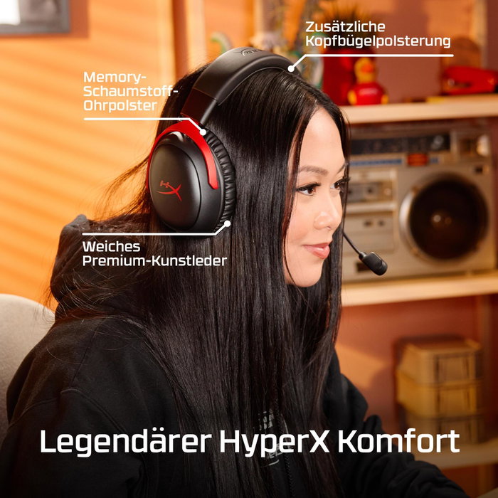 HyperX Cloud III S Wireless Negro