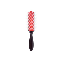 Bifull Cepillo Plano Goma Púa Plástico Rubber para Definir Rizos, Peinado Suave y Anti-encrespamiento