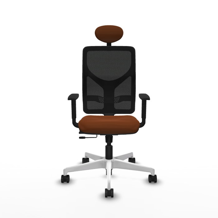 PIQUERAS Y CRESPO Silla de oficina Motilla con mecanismo Sincro/Traslack Marrón y Negro PIQUERAS Y CRESPO Silla de oficina Motilla con mecanismo Sincro/Traslack Marrón y Negro
