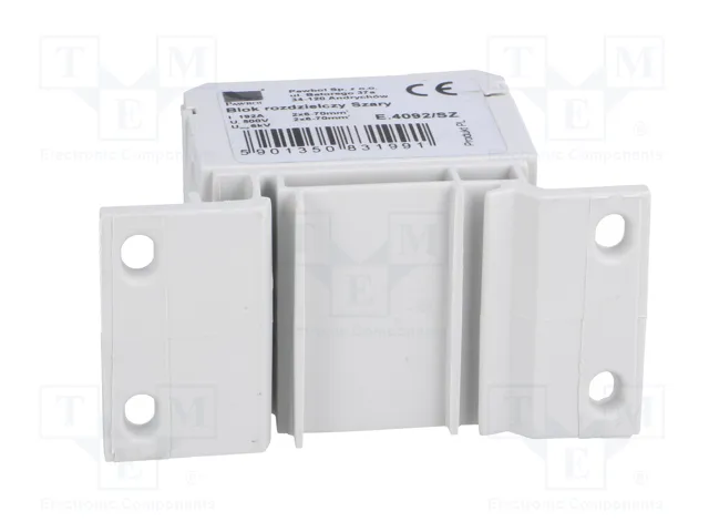 PAWBOL Bloque de Distribución 160A 600V Gris PAWBOL Bloque de Distribución 160A 600V Gris