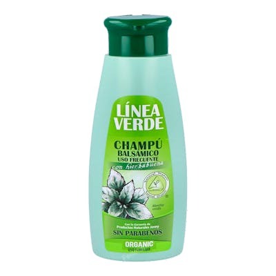 LINEA VERDE Champú Balsámico Hierbabuena 400ml LINEA VERDE Champú Balsámico Hierbabuena 400ml