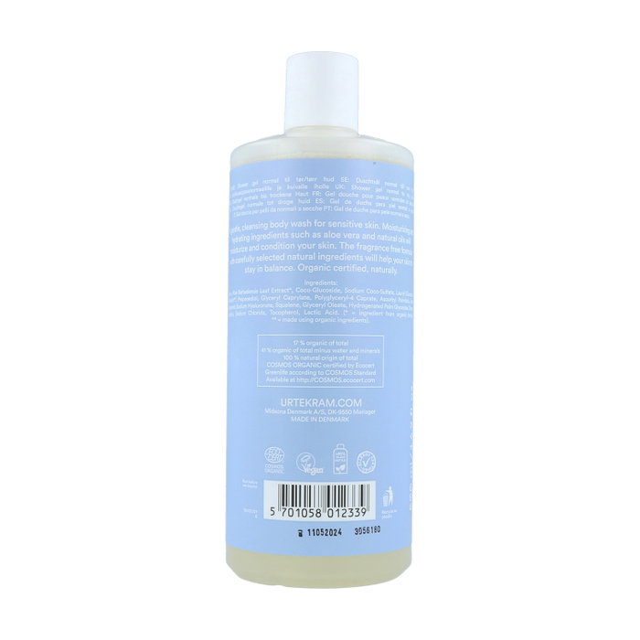 Urtekram Gel de baño Fragrance Free 500ml Urtekram Gel de baño Fragrance Free 500ml
