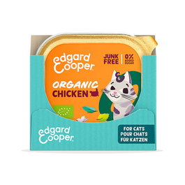 EC FELINE Paté de Pollo Ecológico para Gatos Adultos 16x85g