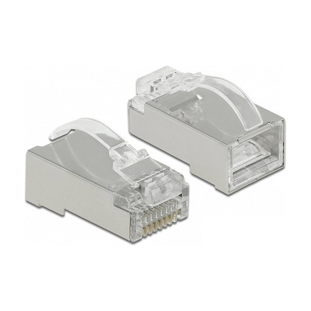 DeLOCK 86474 Conectores RJ-45 Cat.6 STP Transparentes (20 unidades) DeLOCK 86474 Conectores RJ-45 Cat.6 STP Transparentes (20 unidades)