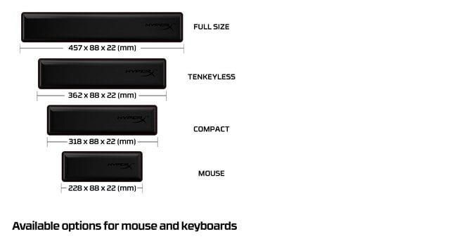 HP Reposamuñecas HyperX para Ratón con Comodidad y Amortiguación HP Reposamuñecas HyperX para Ratón con Comodidad y Amortiguación