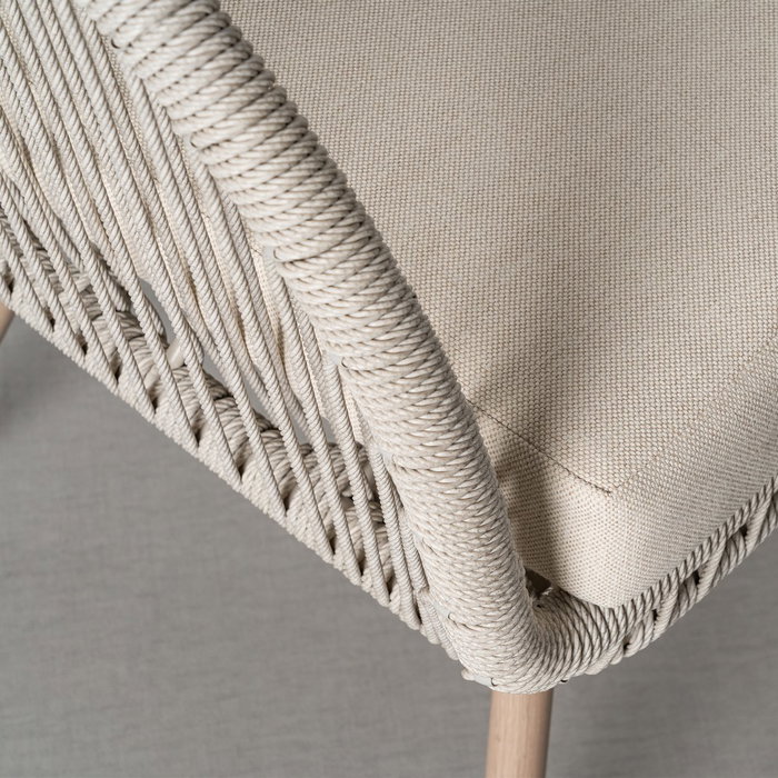 Silla Acero-Rattán Pe Exterior 66 X 65 X 80 cm (Set de 4) Silla Acero-Rattán Pe Exterior 66 X 65 X 80 cm (Set de 4)