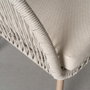 Silla Acero-Rattán Pe Exterior 66 X 65 X 80 cm (Set de 4)