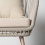 Silla Acero-Rattán Pe Exterior 66 X 65 X 80 cm (Set de 4)