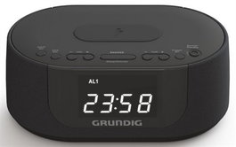 Grundig Radio Reloj con Carga Inalámbrica