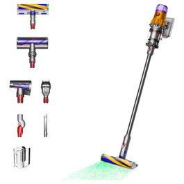 Dyson V12 Detect Slim Absolute Aspiradora Escoba Sin Bolsa Ciclónica Níquel Amarillo 0,35L 60min 545W