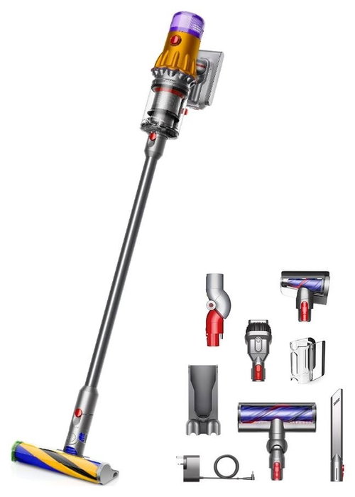 Dyson V12 Detect Slim Absolute 2023, Níquel/Amarillo