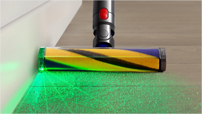 Dyson V12 Detect Slim Absolute 2023, Níquel/Amarillo