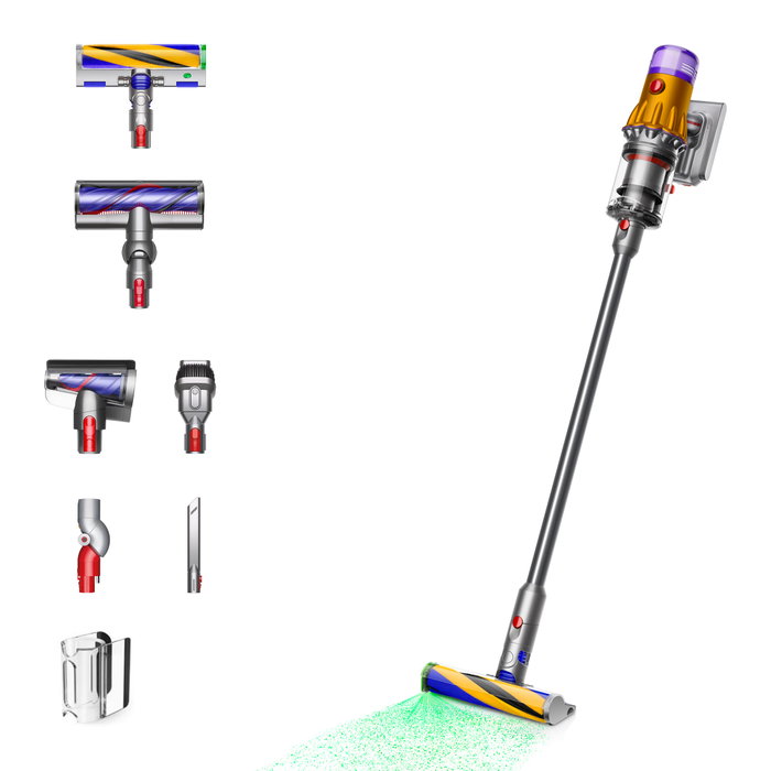 Dyson V12 Detect Slim Absolute 2023, Níquel/Amarillo