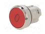 SIEMENS Interruptor de presión rojo 22mm